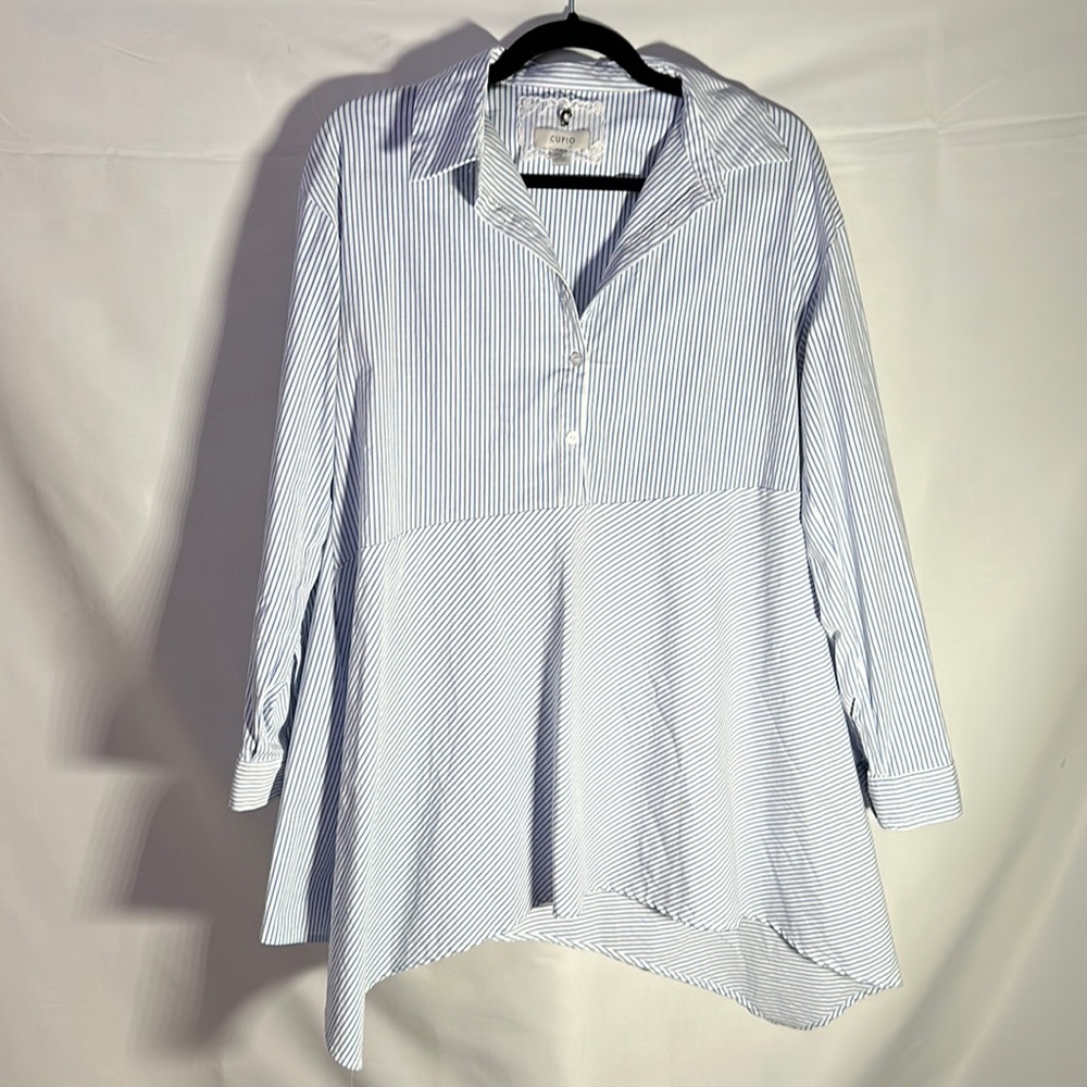 High and low long shirt.